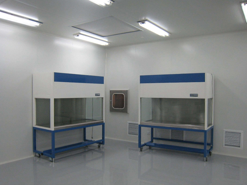 上海奉賢化妝品廠實(shí)驗(yàn)室無塵凈化車間裝修工程